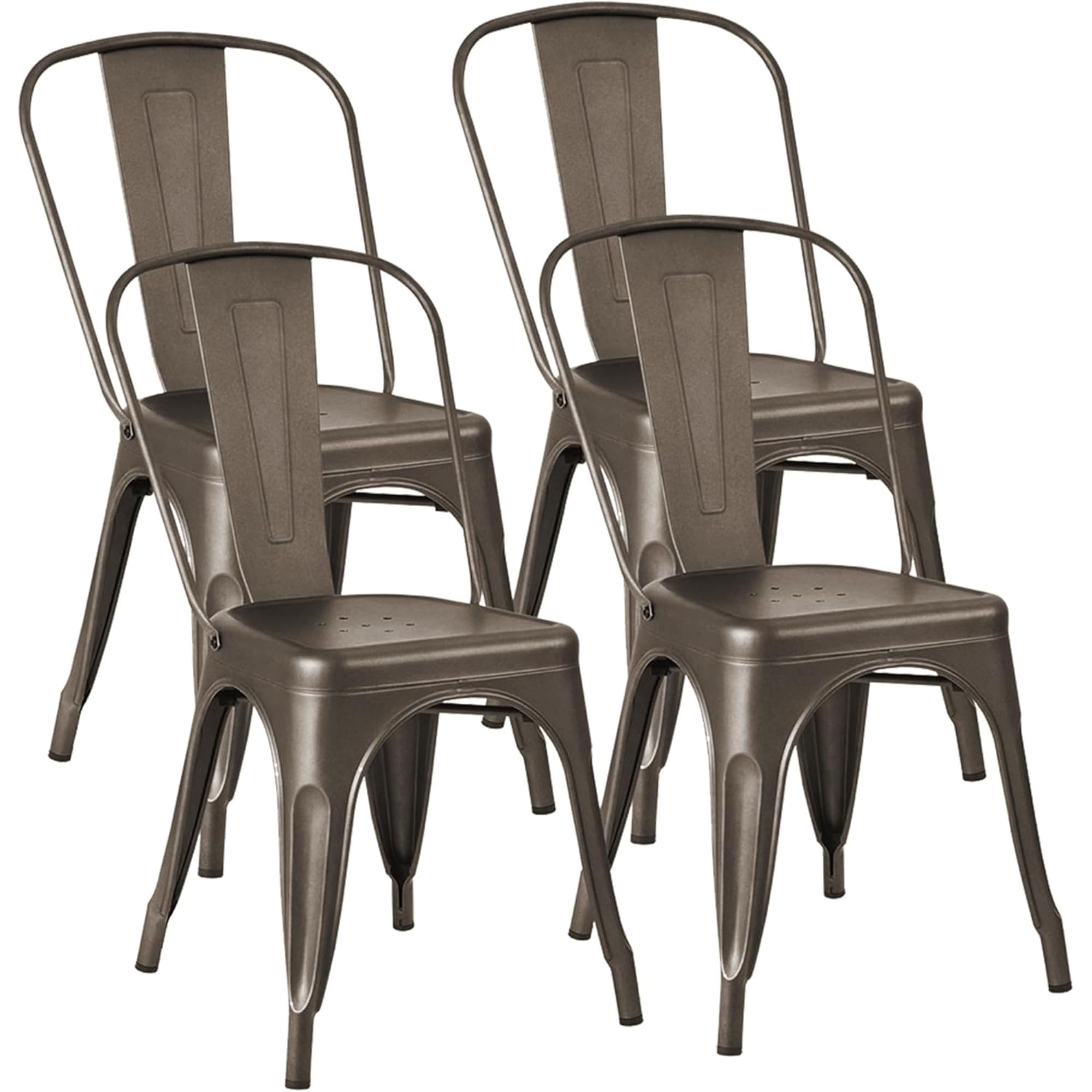 JUMMICO Metal Chairs (Gun)