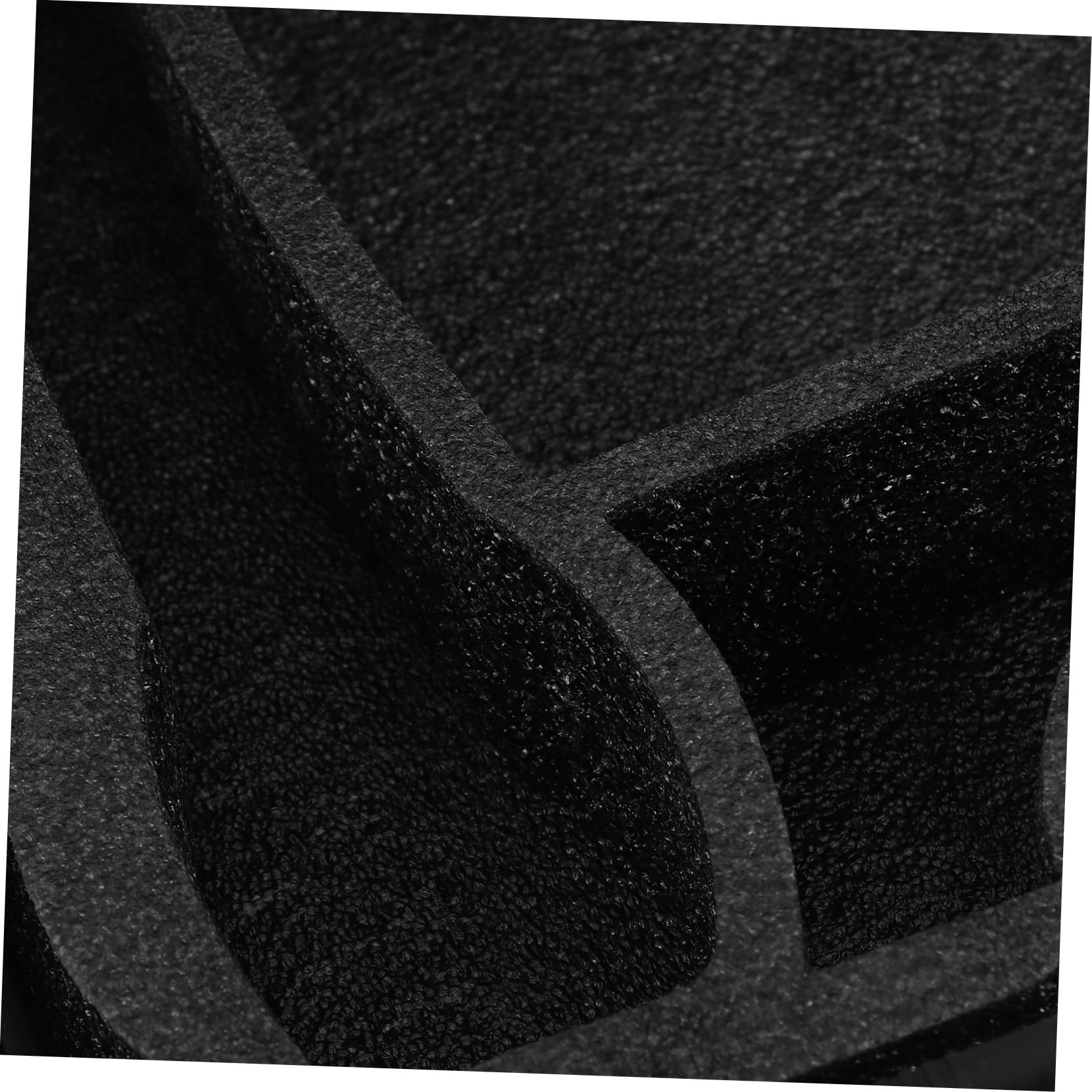 ibasenice Custodia Microfono Rigida in Plastico Nero, Valigetta per Microfoni con Interno Regolabile, Protezione Antiurto e Ampia Capacità per Recording e Podcast