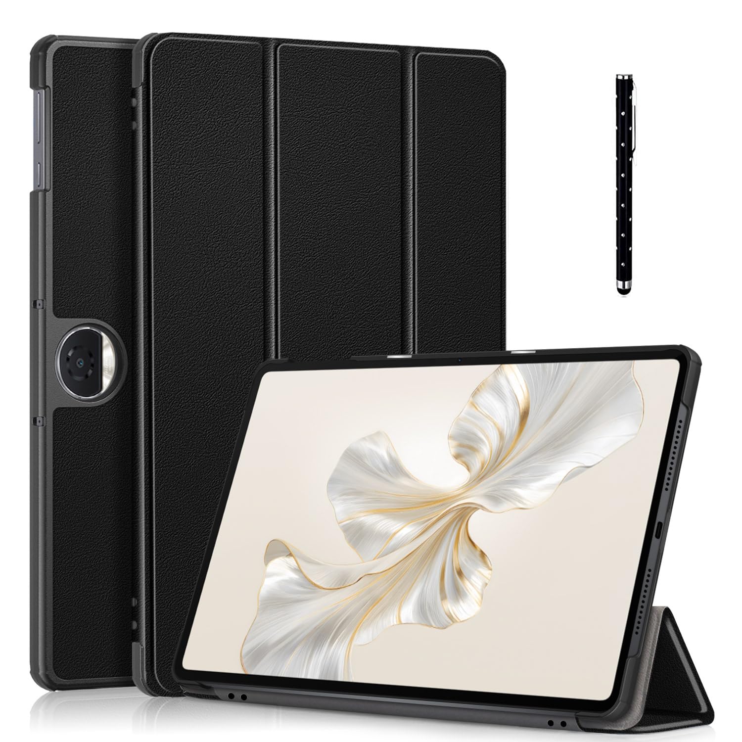 Housse Rabattable Pour Honor Pad X8 – Protection Complète Avec Charge Sans Fil – Gris – Neuf