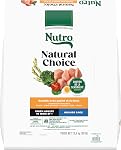 NUTRO Choice naturel Adultes Grandes races de nourriture pour chiens secs, Poulet à la ferme, Riz brun & Recette de patate douce, 13.61kg (30LB) sac