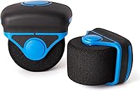 Vista 2 de NEWISHTOOL Rodillo de Costura de Esponja Herramienta Aplicadora de Vinilo, Paquete de 2 Rodillos de Rueda de Espuma Suave Rodillo de Pintura