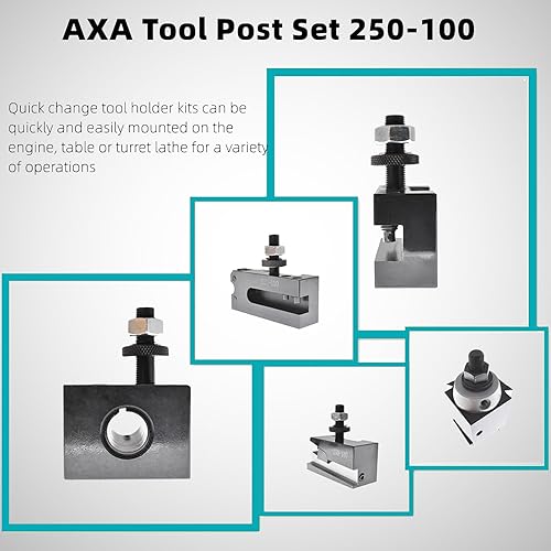 Miniatura 5 de waltyotur OXA - Juego de postes de herramientas de cambio rápido tipo cuña de 250-000 juego de postes de herramientas de 6-9 pulgadas 6 piezas