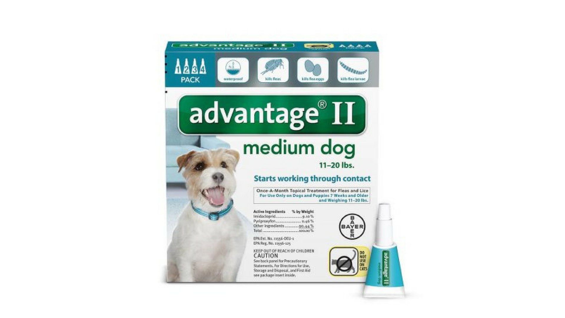 advantage ii medium dog