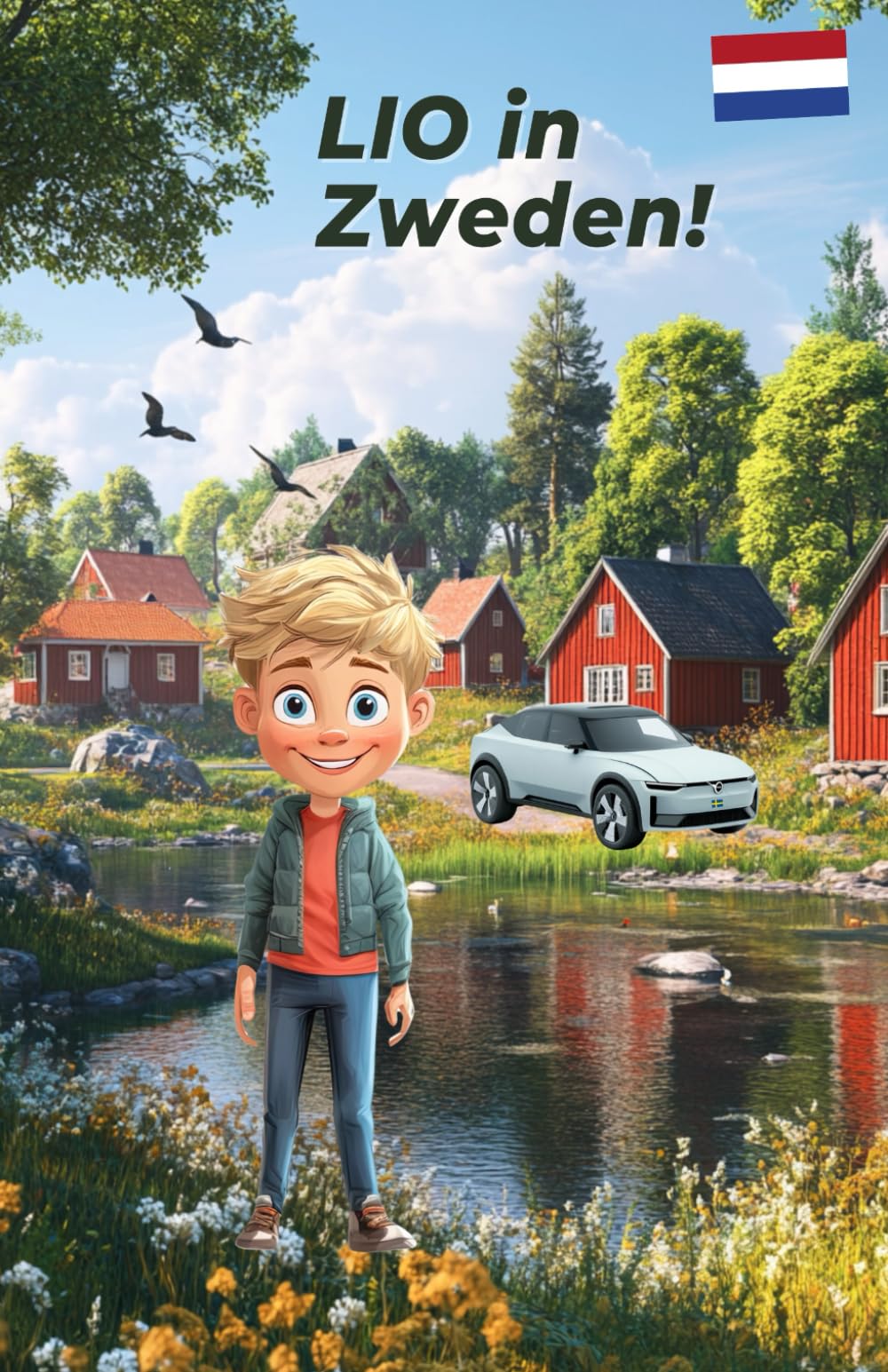 LIO in Zweden!: Kleur- en leerboek voor kinderen vanaf 8 jaar