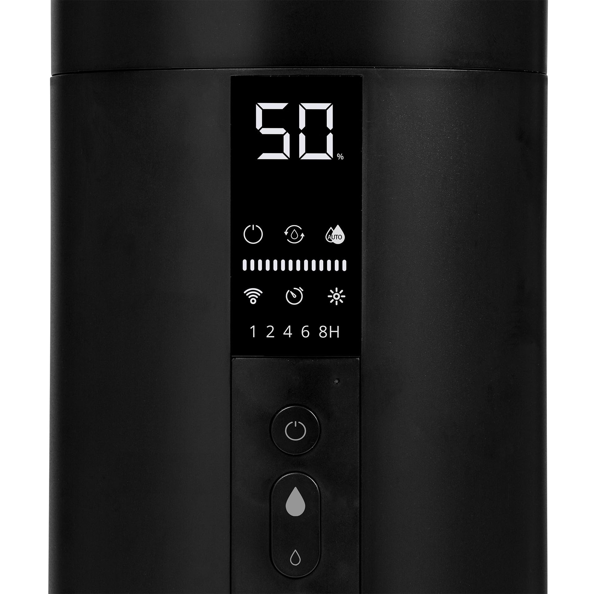 Duux Beam 2 Humidificador de aire silencioso - Humidificadores ultrasónicos para el hogar y el dormitorio - Producción de vapor 350 ml/h, 25 horas de uso - Mando a distancia integrado - (negro)