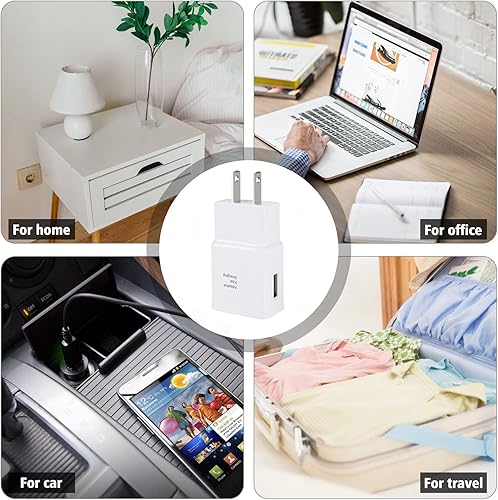 Miniatura 5 de Kit de cargador rápido tipo C con cable USB tipo C de 5 pies para Samsung Galaxy S8S9S10S10 PlusS10ES20S20 PlusS21S21 UltraS22S22 PlusS22