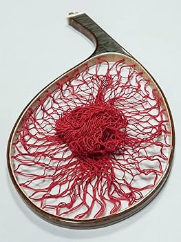 トチ縮杢　内径縦55cm ランディングネット トチ縮杢 内径縦55cm ランディングネット