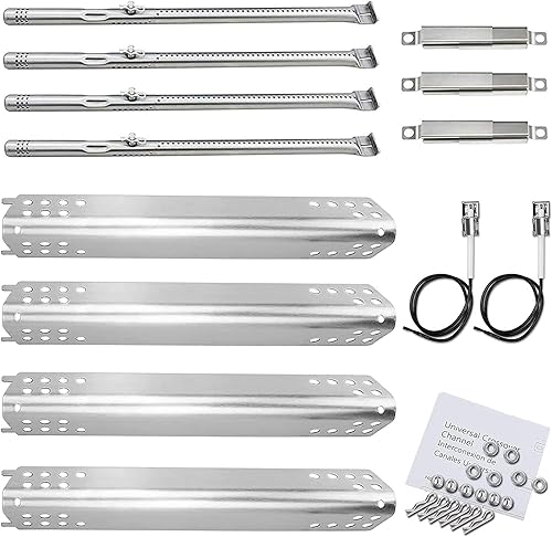 Utheer Piezas de parrilla para Charbroil Advantage Series 4 Burner 463240015, 463344015 463432215 463343015 463436815 Parrillas de gas Tubo de disponible en Yaxa Peru