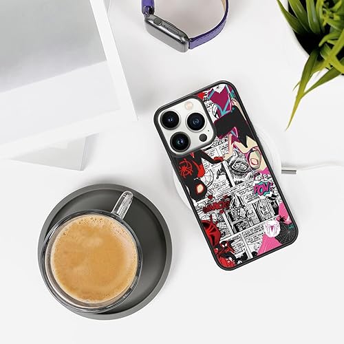 Miniatura 7 de Spider-s - Funda de silicona para iPhone 1212 Pro, ultra a prueba de golpes, protección divertida, bonita funda de teléfono de películas de anime