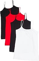 Vista 9 de Active - Paquete de 4 camisetas sin mangas, básicas, para mujer