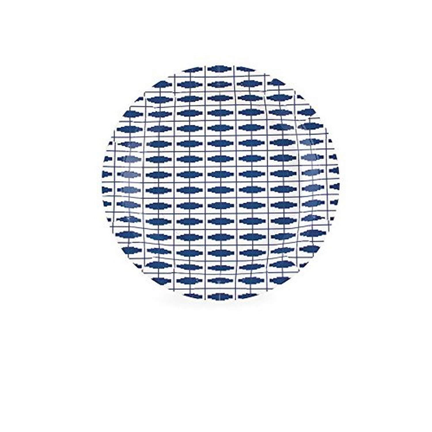 Paper Eskimo DPAZ3079 Dessert Plate Pack of 12 Aztec Red 0 0 Navy