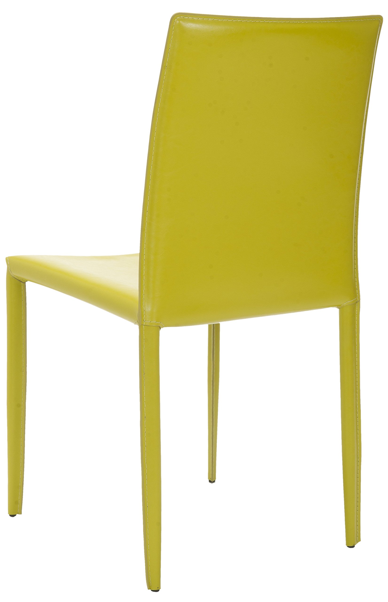 Safavieh Brody Accent Sedia, in Metallo, Colore: Verde Lime, 2 Pezzi
