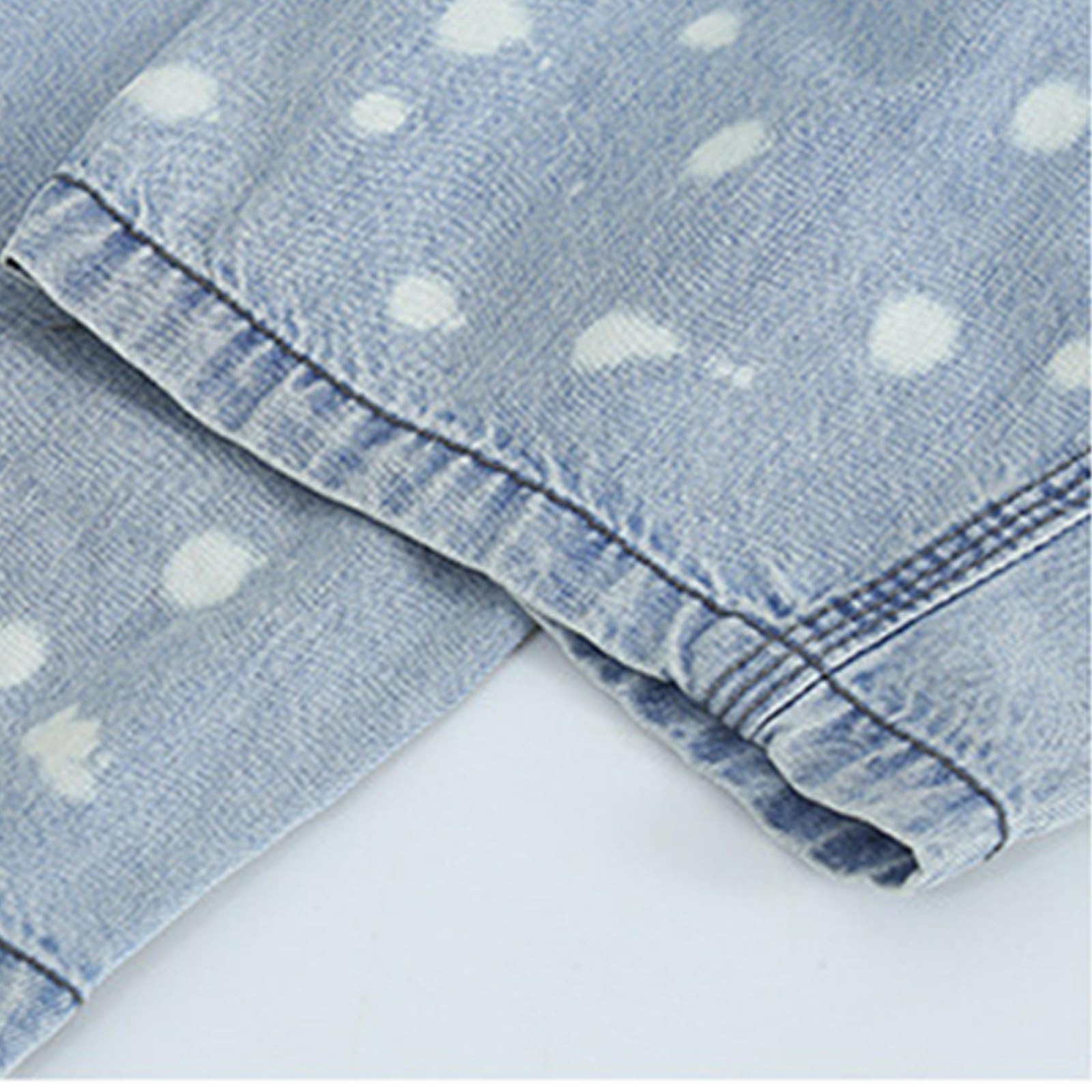 Generico Jeans Bambini e Ragazzi-Pantaloni Estivi Leggeri Casual per Bambini dai 5 ai 16 Anni, in Lino e Denim, Traspiranti, Comodi da Indossare Ogni Giorno, per Primavera, Estate e Autunno.