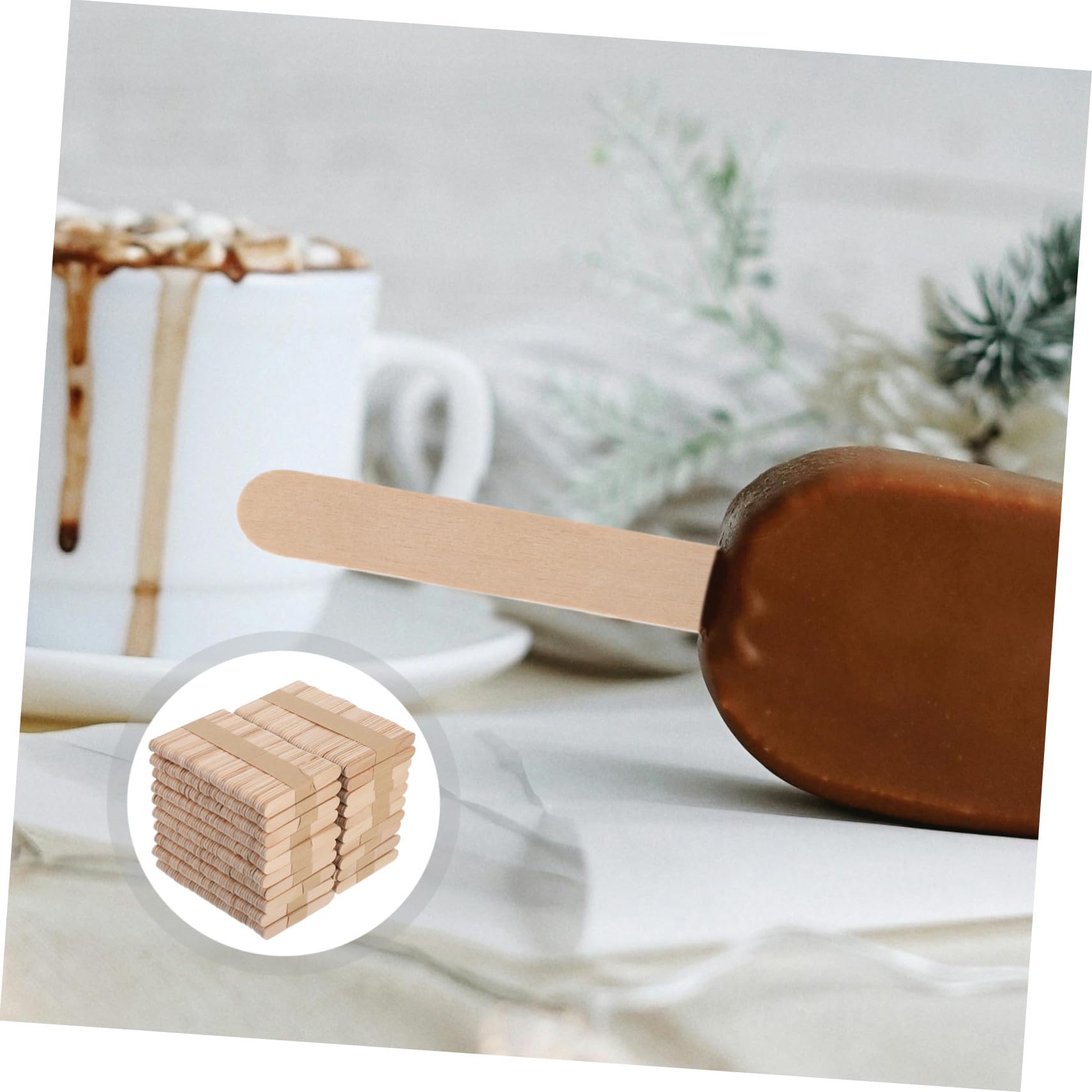 Bâtonnets de Bois Bricolage 1000 Pièces, Modèle DIY