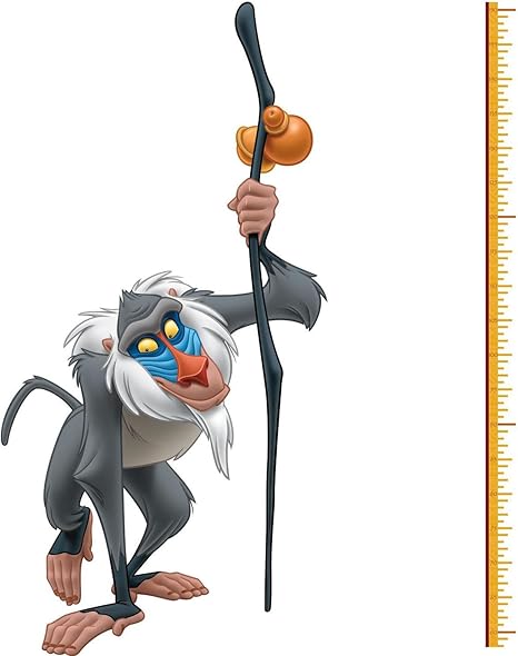 Amazon Com Roommates Int1924slmthe Lion King Rafiki Peel And Stick Metric Growth Chart Wall Decals Baby Amazon Com Roommates Int1924slmthe Lion King Rafiki Peel And Stick Metric Growth Chart Wall Decals Baby