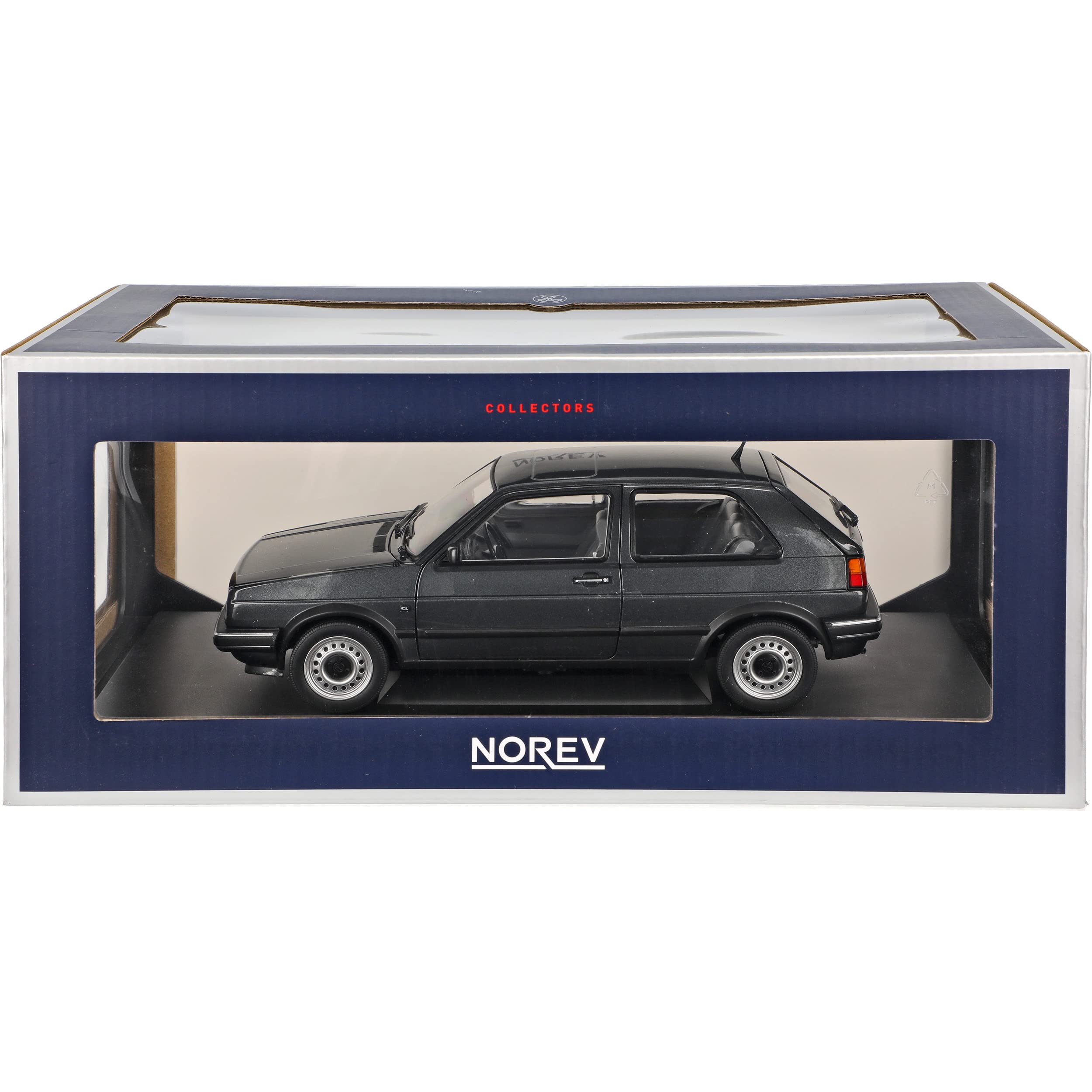 Volkwagen Golf II CL Grau Metallic 1983-1992 1/18 Norev Modell Auto