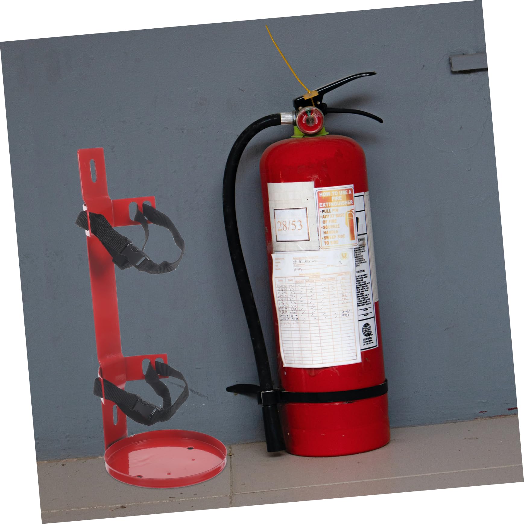 Soporte Extintor Ajustables Incendios para Correas
