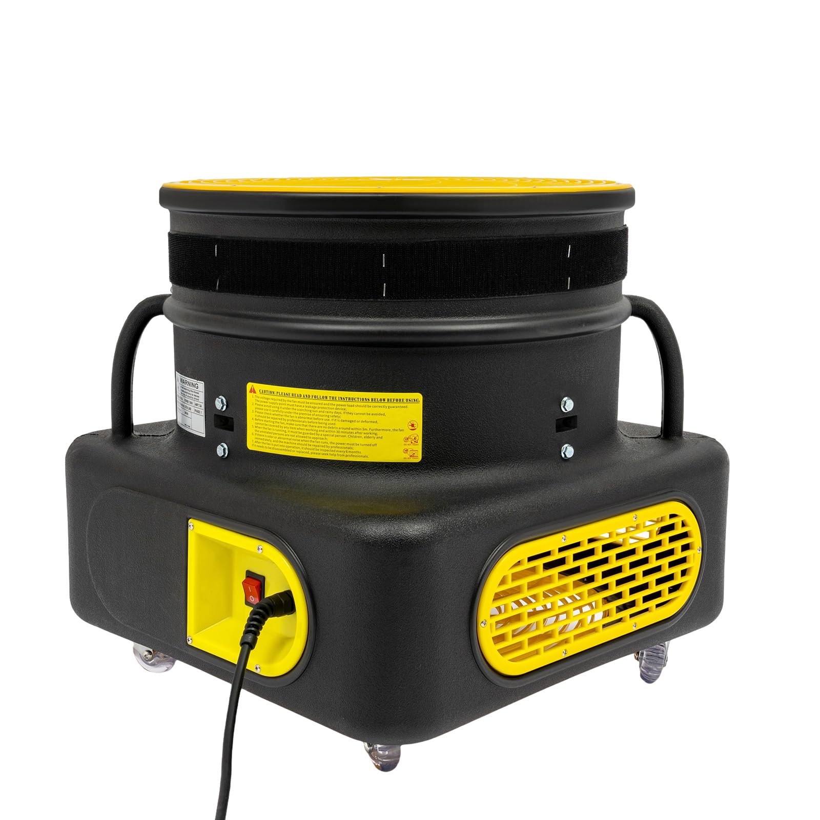 Hüpfburg Gebläse 750W Luftgebläse für aufblasbare Tänzer Gelb