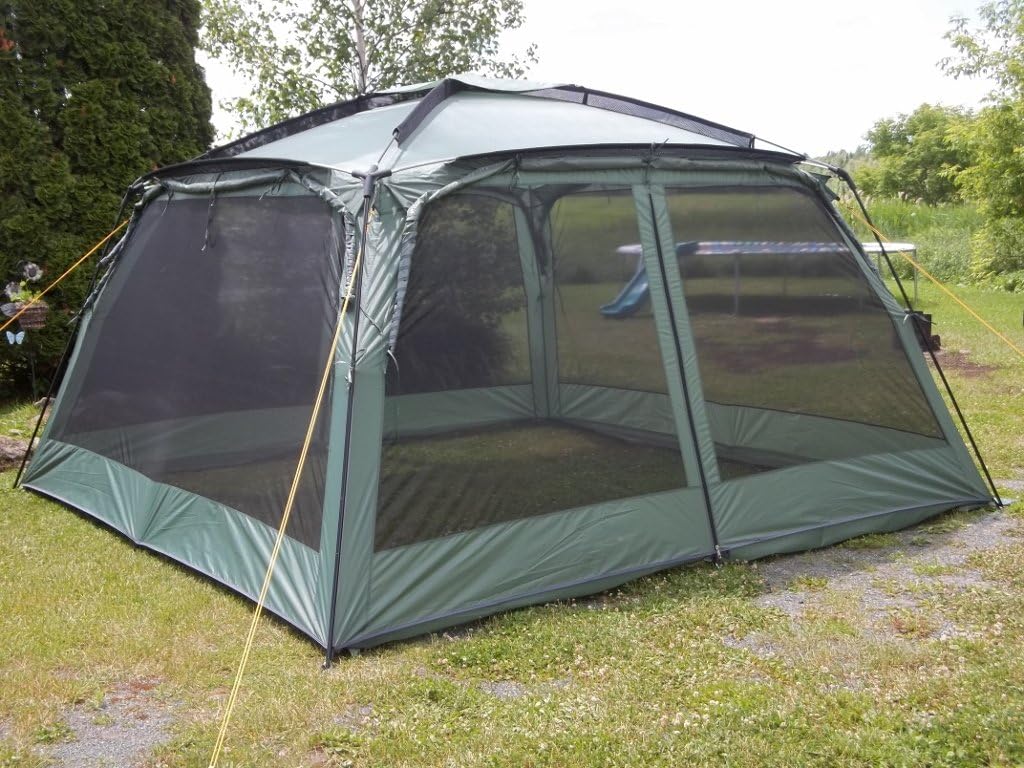 Yanes Kuche Deluxe Screen Kitchen Tent with flaps 12 x 12 x 7.5 ft w