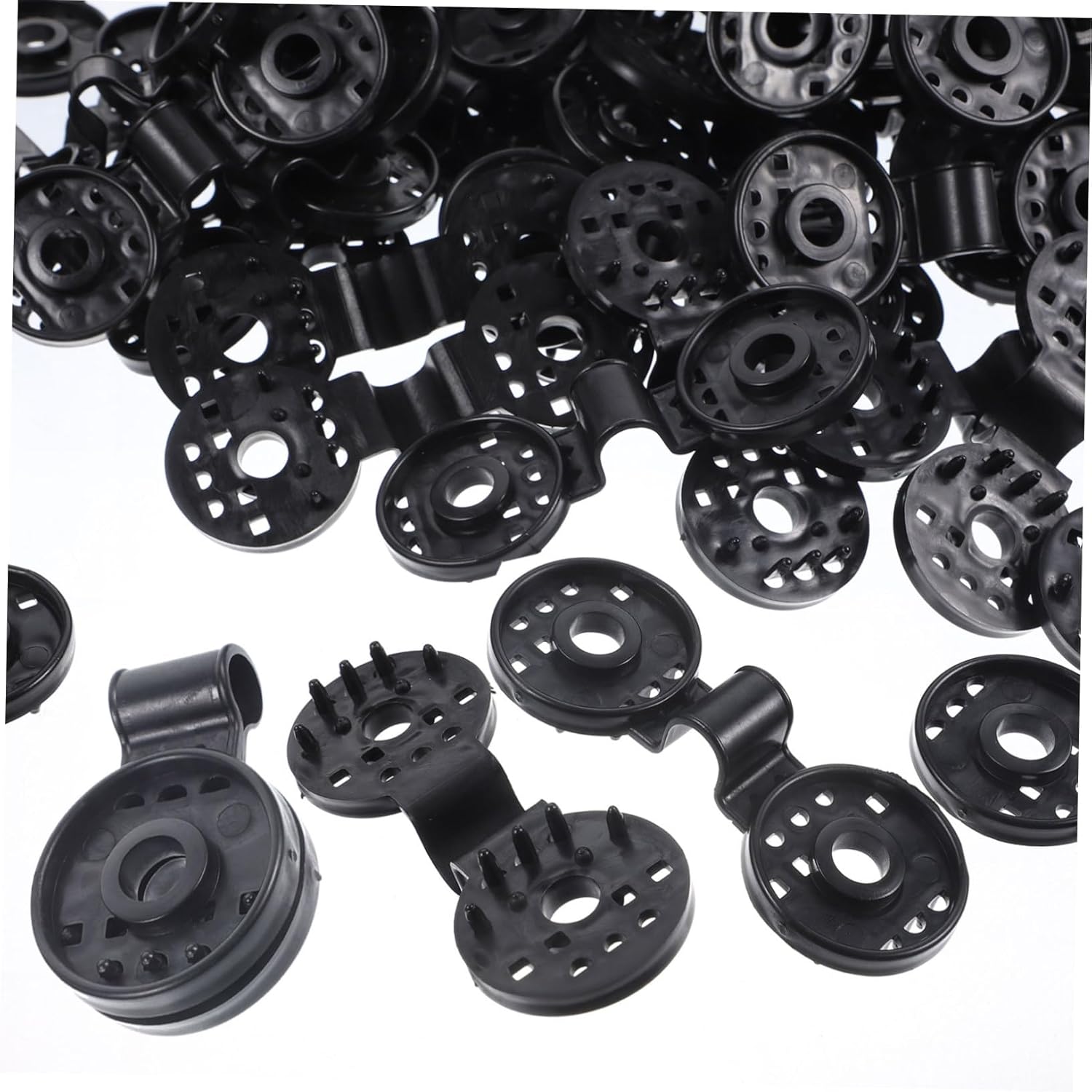 100pcs Shade Cloth Clips Heavy-Duty Lock Grips for Greenhouse Garden Durable Fasteners for Outdoor Canopies Tarps and Sun Shade Installation