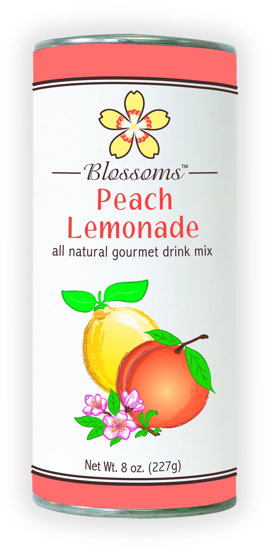 Peach Lemonade (8 Ounce Canister)