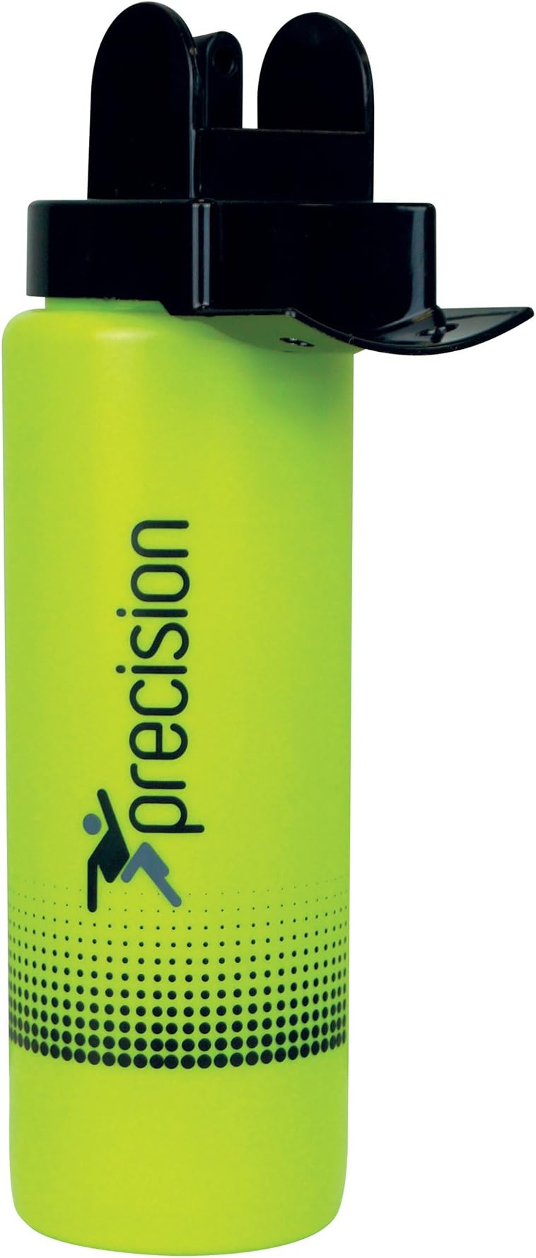 Precision Team Sporting Goods Hygiene Water Bottle - Fluo Lime/Black rrp£12
