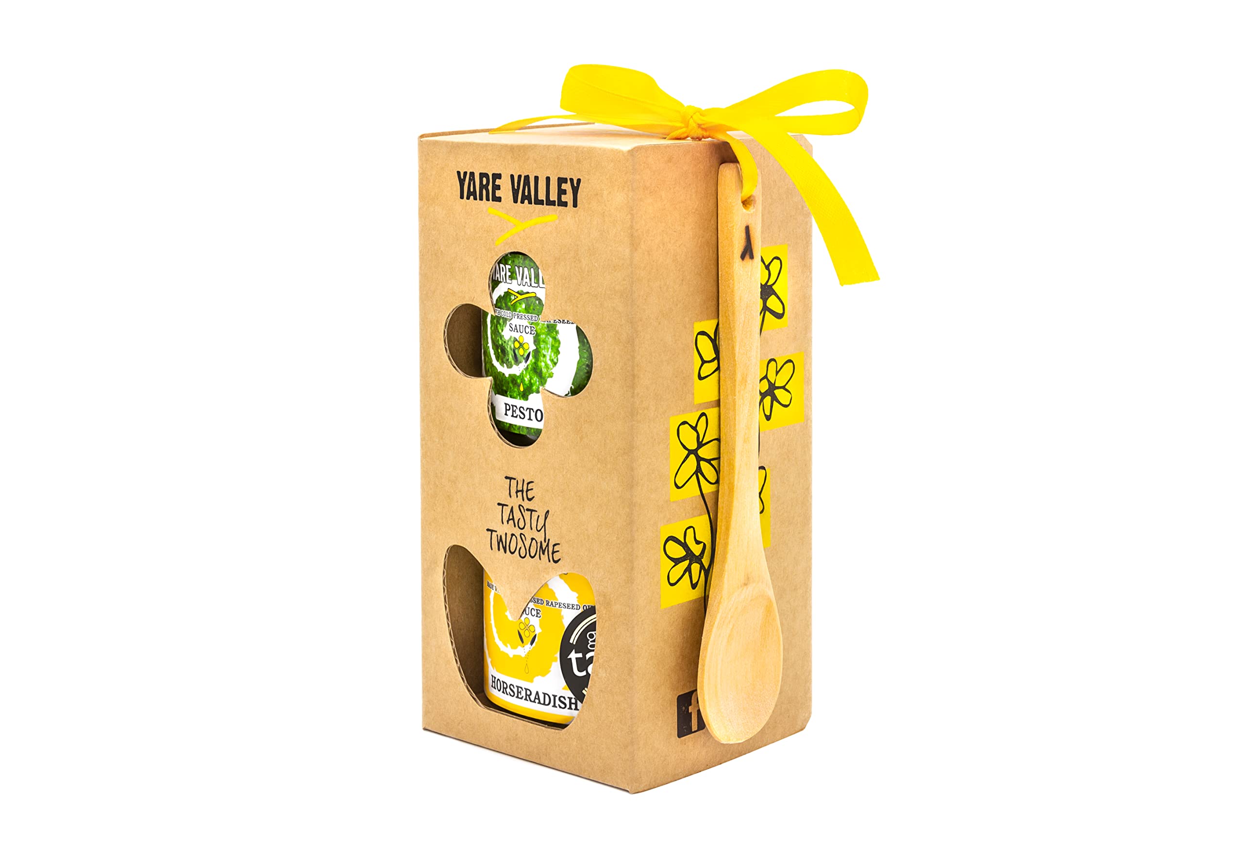 Yare Valley - Tasty Twosome Horseradish & Pesto Selection Pack - 2x100g