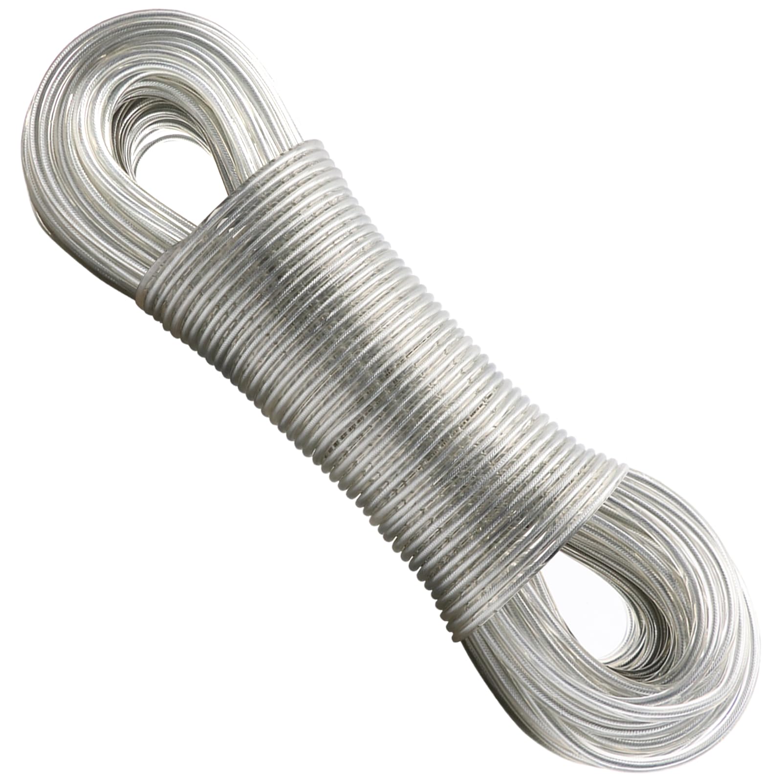 30 m corda stendi panni esterni, cavo stendibiancheria acciaio, capacità di carico 220 kg, fili per panni antiruggine e impermeabili (diametro 4 mm blu