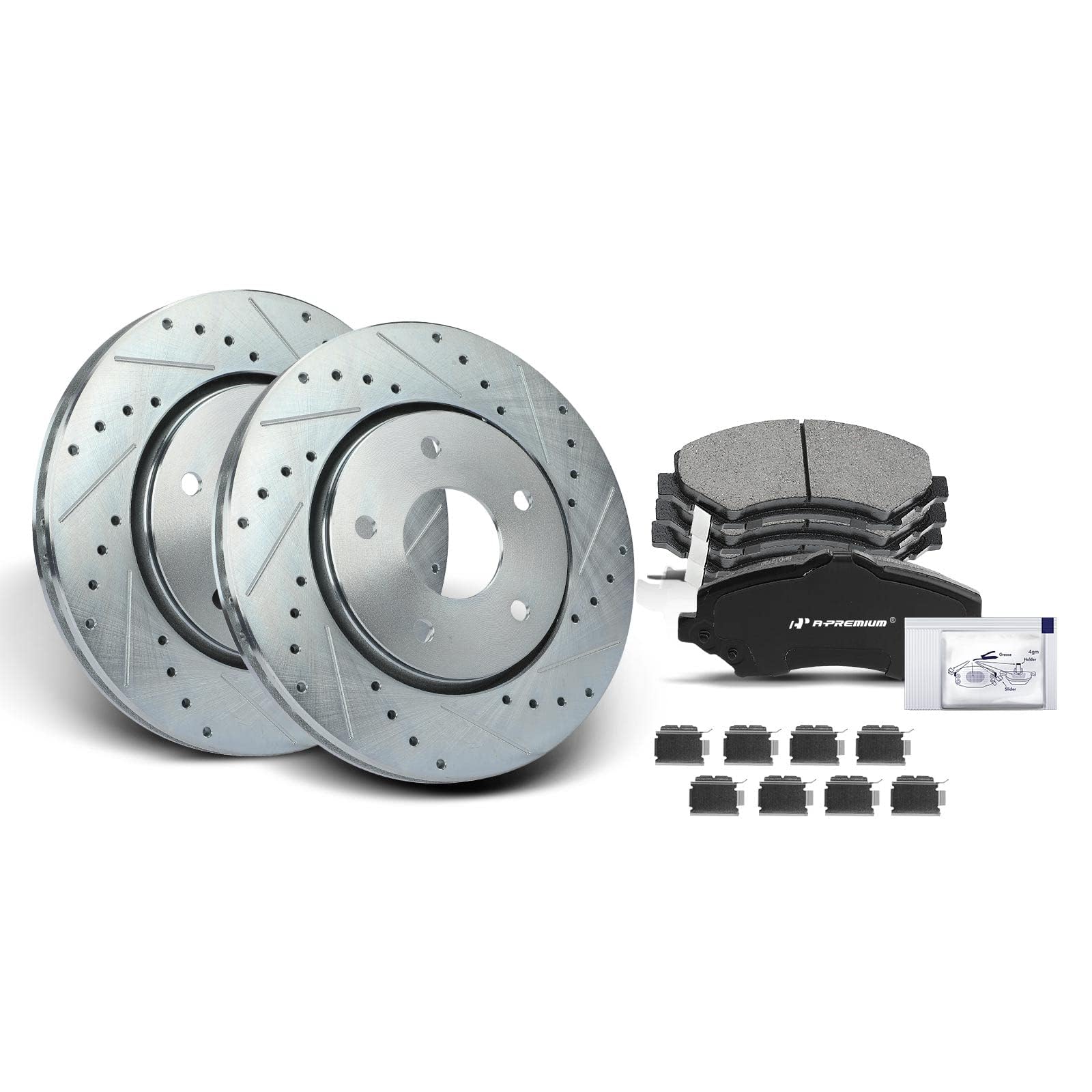 EBC USR Slotted Rear Rotors (330x14mm) | 11+ Dodge Durango 3.6 main image 1