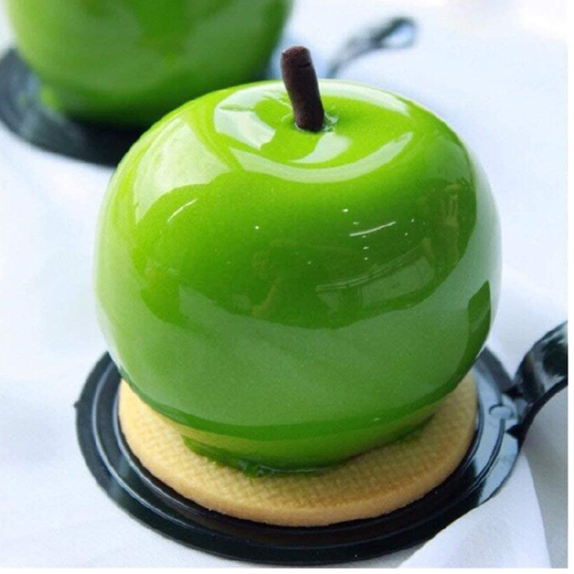 8 Trous 3D Pomme Forme Silicone Moules Décoration Gâteau Outil Plats à Four Français Dessert Mousse Gâteau Moule Cuisson Cupcake Silicone Mousse Moule Plats à Four Poêle Cuisson Tapis - 29x17x6cm 8 Trous 3D Pomme Forme Silicone Moules Décoration Gâteau Outil Plats à Four Français Dessert Mousse Gâteau Moule Cuisson Cupcake Silicone Mousse Moule Plats à Four Poêle Cuisson Tapis - 29x17x6cm