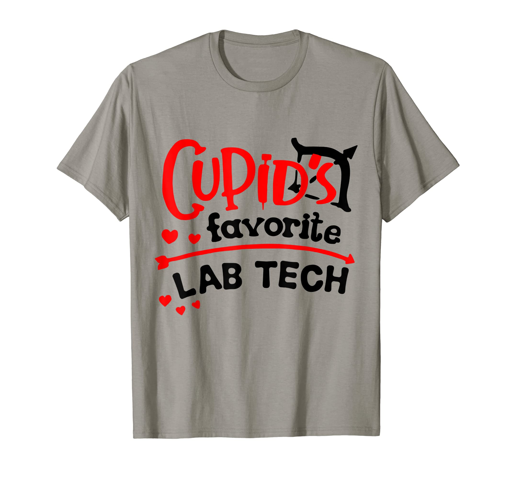 Cupid's Favorite Lab Tech 2021 Valentine's DayT-Shirt