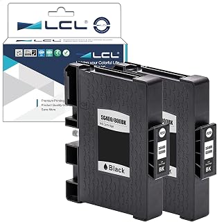 LCL Compatible for Sublimation Ink SG400 SG800 SG400NA SG800NA PRINTAN Dink 60ml (2-Pack, Black) for Virtuoso Sawgrass SG400 SG800 SG400NA/EU SG800NA Sublimation Printer RICOH SG3110 SG2100N