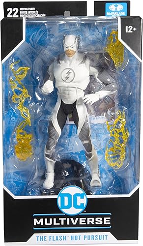 Miniatura 8 de McFarlane Toys DC Multiverse The Flash 'Hot Pursuit' - Figura de acción de 7 pulgadas