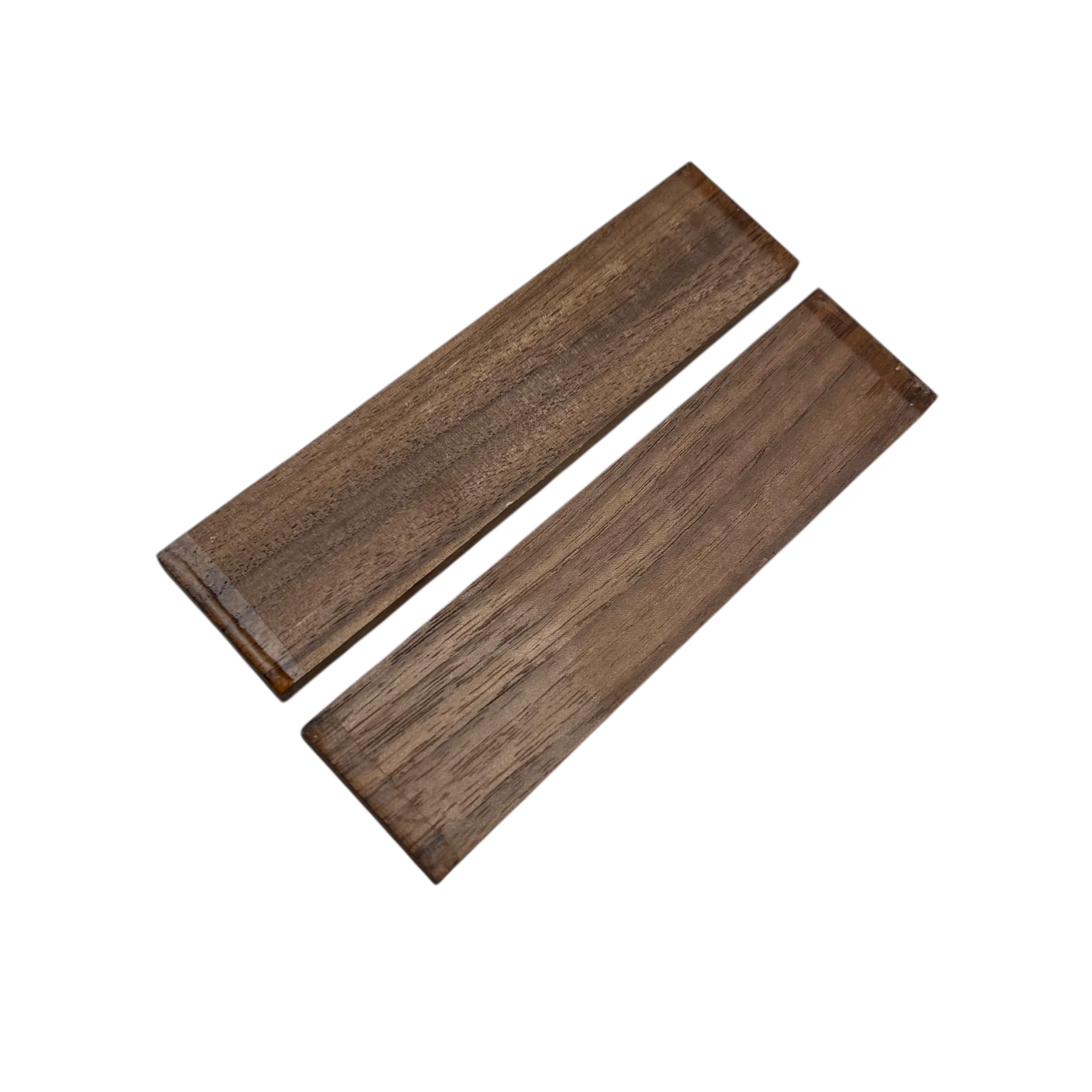 5 par klocków z litego drewna 125x30x6mm, szlachetne drewno do rękojeści noży, rzemiosła, rzeźbienia i toczenia (orzech amerykański, 5)