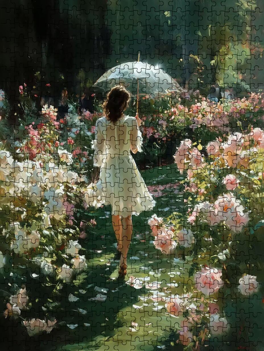 Donna Giardino, 5000 Pezzi Puzzle Classici, per Adulti YHPGL6-452