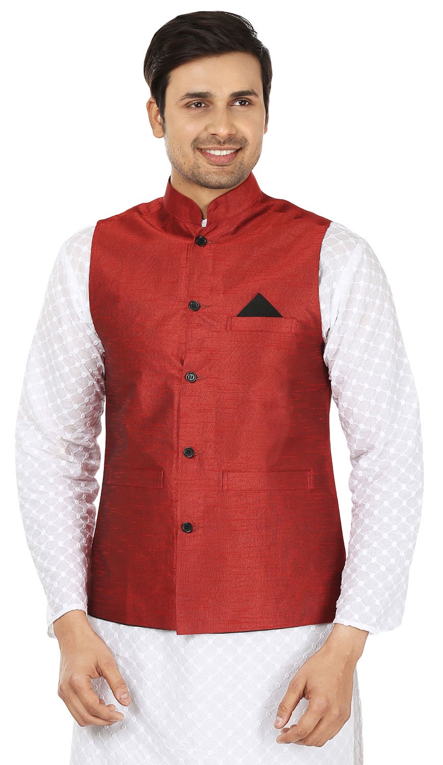 Chaleco de seda para hombre cómodo y elegante en talla grande 6