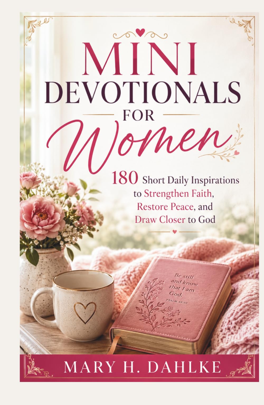 MINI DEVOTIONALS FOR WOMEN: 180 Short Daily Inspirations to Strengthen Faith, Restore Peace, and Draw Closer to God