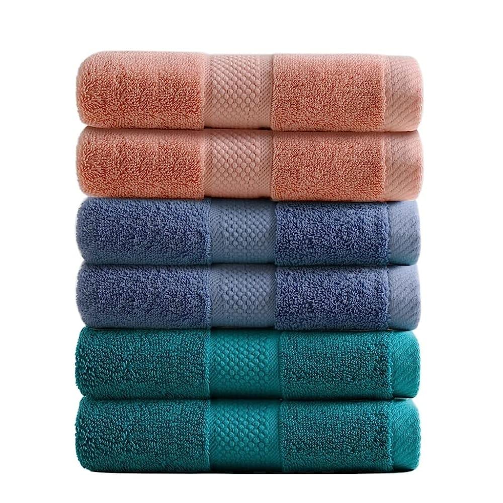 Serviette visage coton TILEZE fini la peau irritée au séchage lot de 6