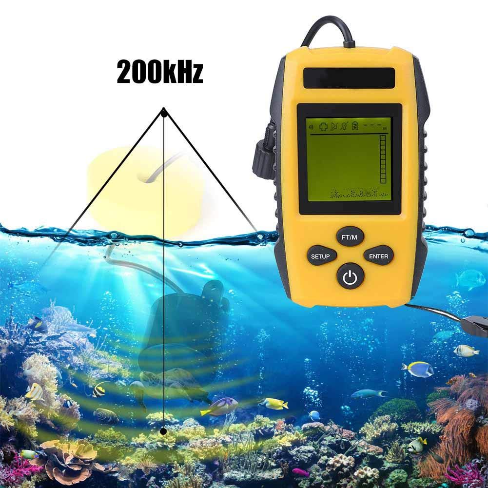 Capteur de sondeur sondeur, sondeur d'écho Portable TL88E sondeur de pêche Poissons s'attaquer capteur de sondeur Accessoire de sondeur pour sondeur de Poisson