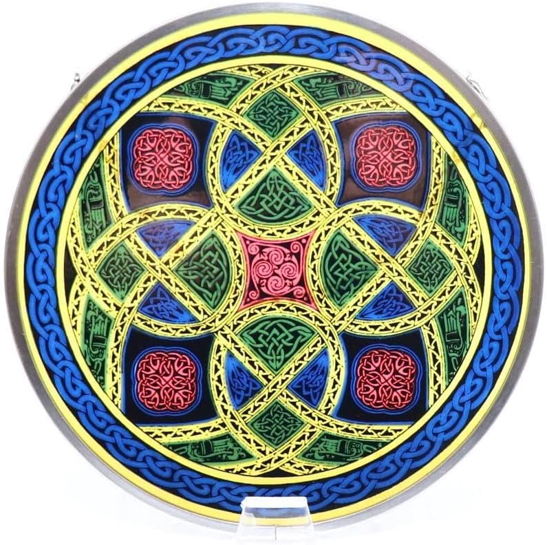 ケルト文様 ヴィンテージ ステンドグラス ケルズの書 キリスト 宗教 ケルト文様 ヴィンテージ ステンドグラス ケルズの書 キリスト 宗教