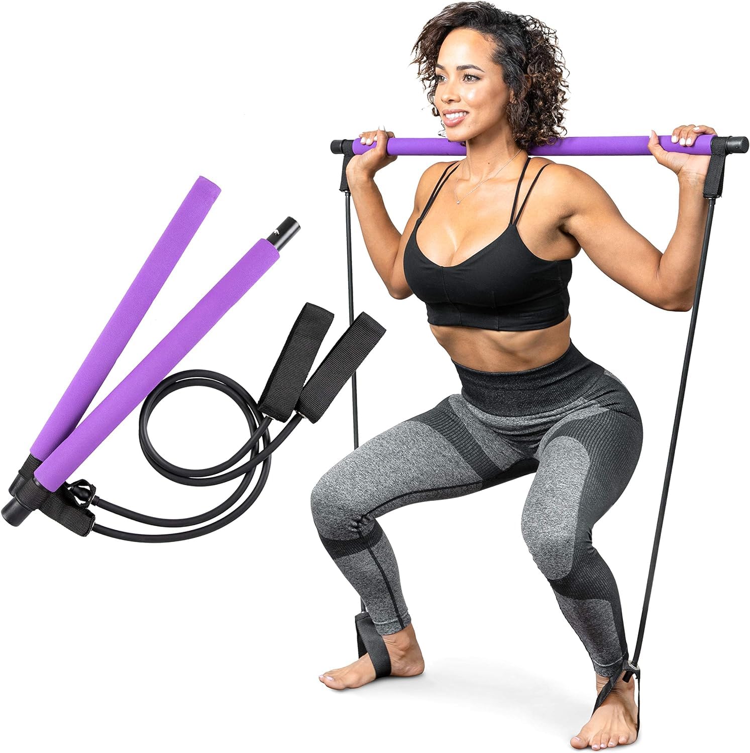 CKSpor Portable Pilates Studio Jimnastik Egzersiz Çubuğu CKS-42