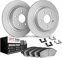 Dynamic Friction Company 3502-74028: Slotted Brake Rotors With 5000