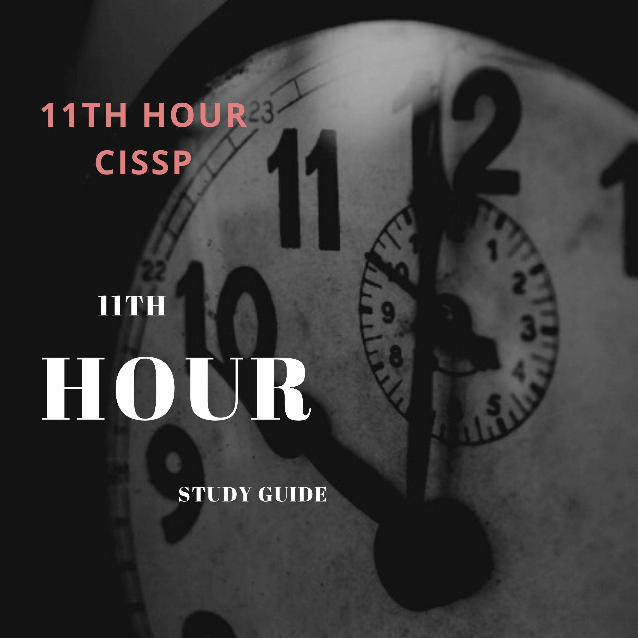 Cover art for Eleventh Hour CISSP®