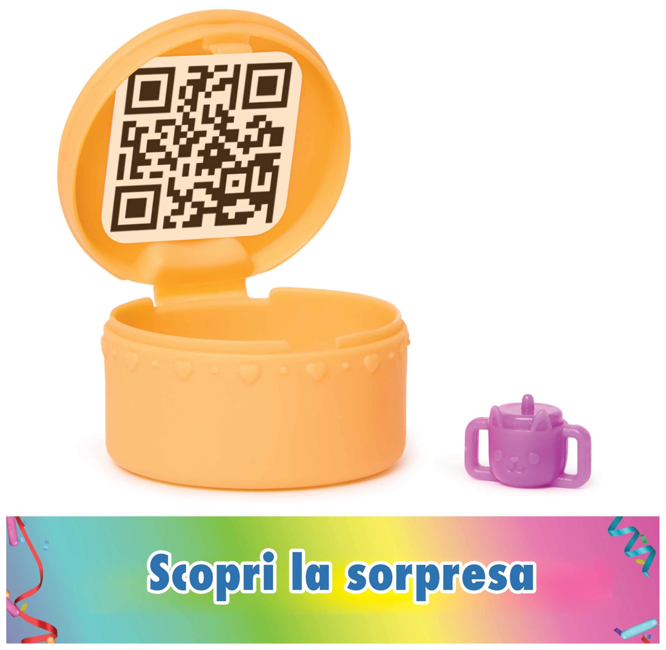 Gabby's Dollhouse, Stanza dei Giochi dell'Asilo Gatto-Orecchio, Set di Gioco da 17 Pezzi con 4 Personaggi e Mobili per la Casa delle Bambole, Giocattoli per Bambine e Bambini, 3+ Anni