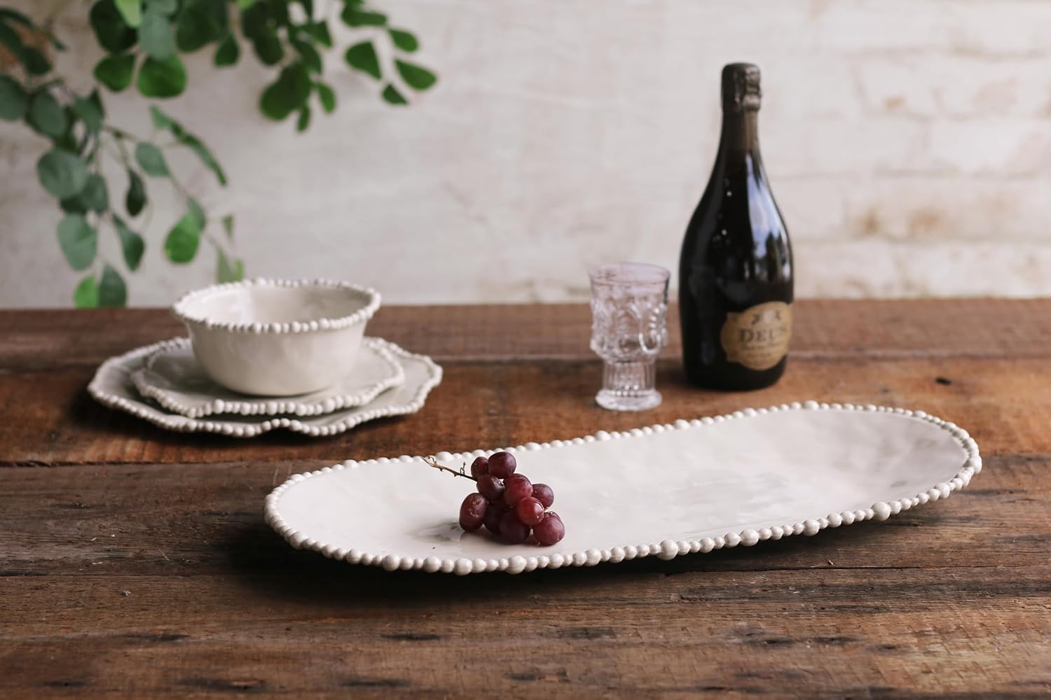 blanca style Sand アンジェ オーバルプレート | ALPHA BLANCA Beatriz Ball VIDA Alegria ラージオーバルプラッター(サンド)