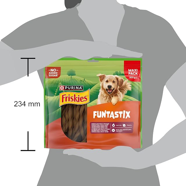Foto 3 de 3 de Friskies Funtastix Snack Perro Maxipacks 5x500g