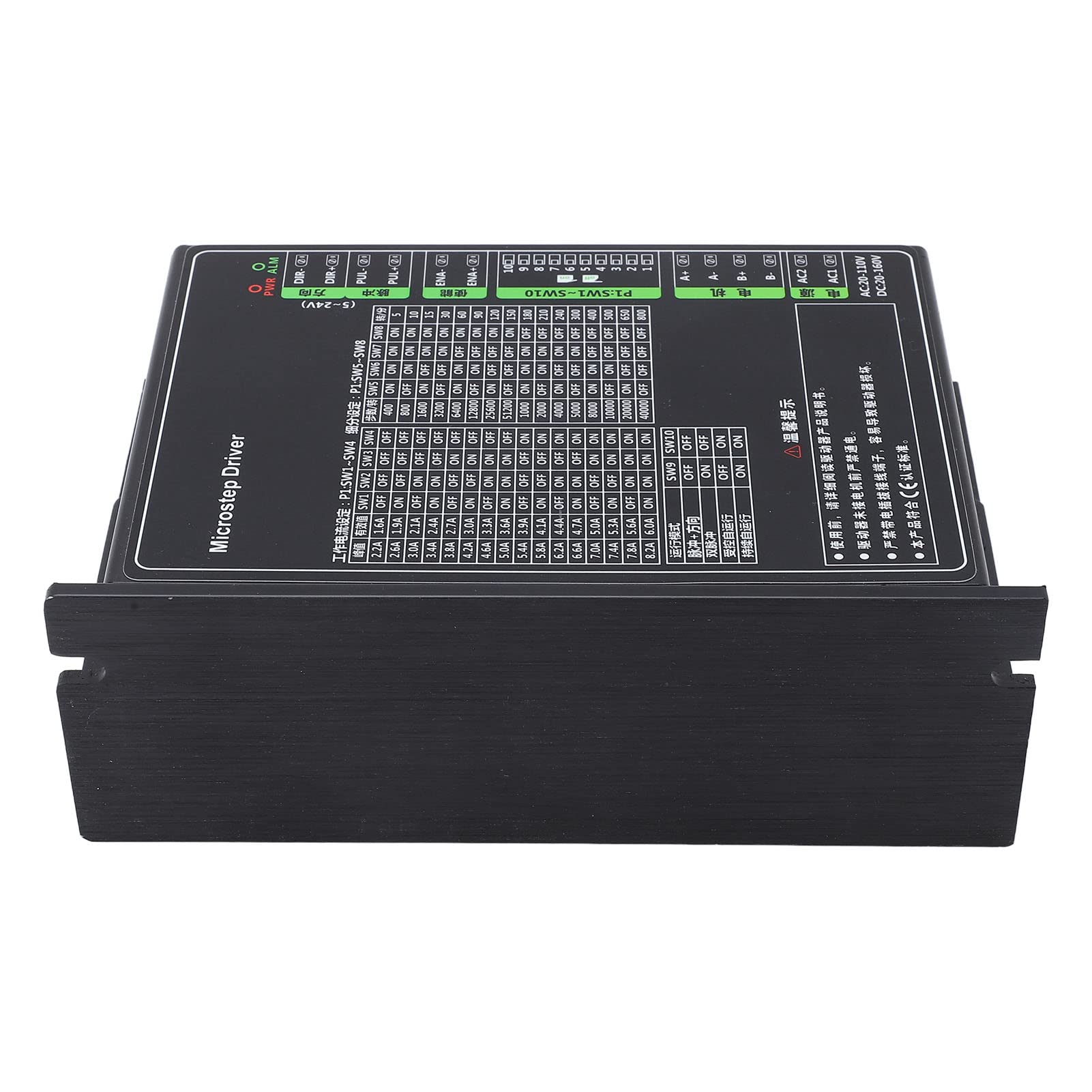 Driver Stepper Driver ad alta efficienza Efficienza Controllo per stampanti 3D Nero