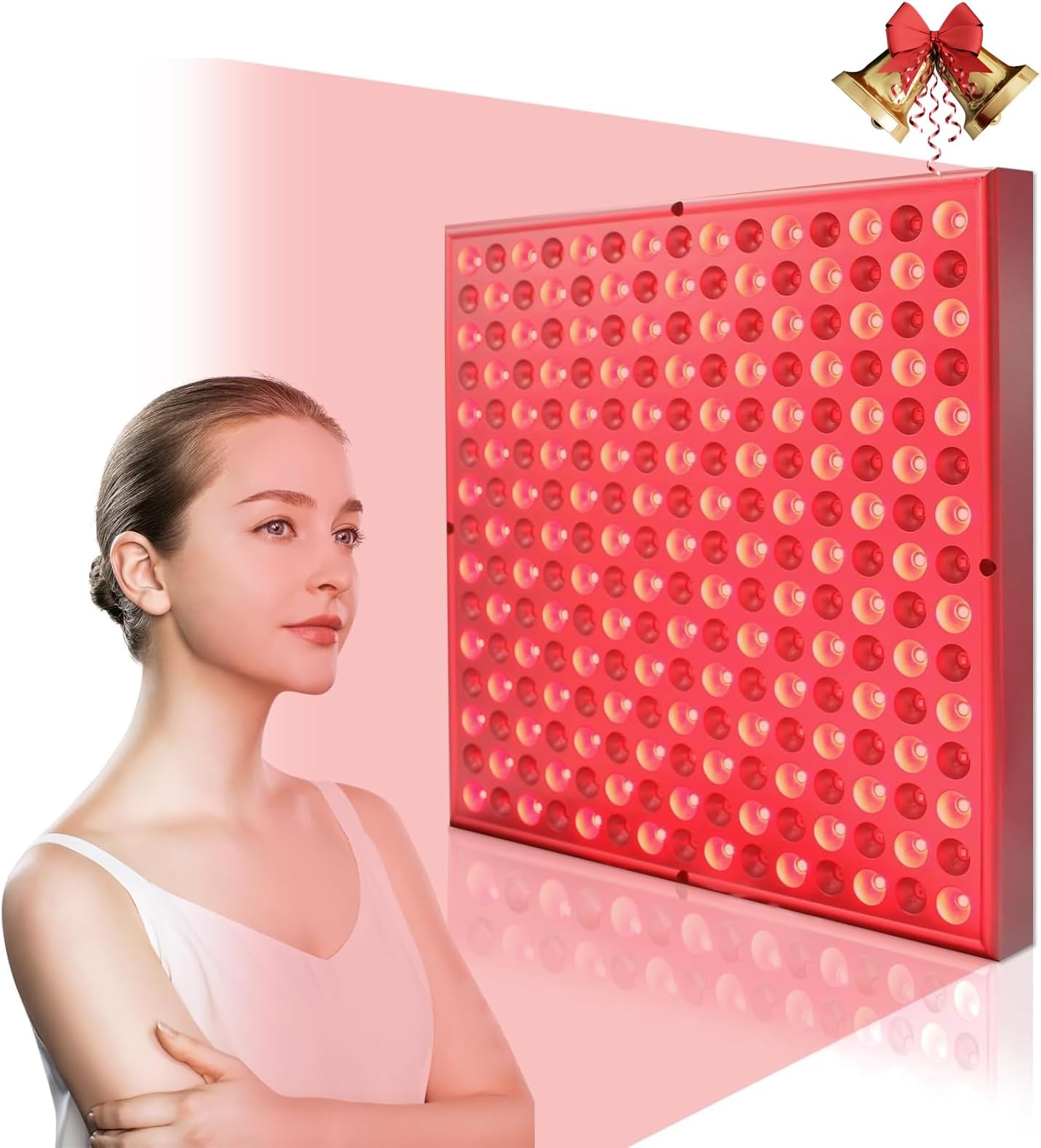 Red&Infrared Light Panel for Full Body,LED Red 660nm and Near Infrared 850nm Light Combo