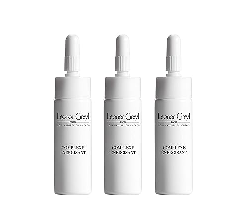 Leonor Greyl Paris - Complexe Energisant, 12 viales - Tratamiento vigorizante sin enjuague para el cabello adelgazante - Vegano y sin gluten - 12