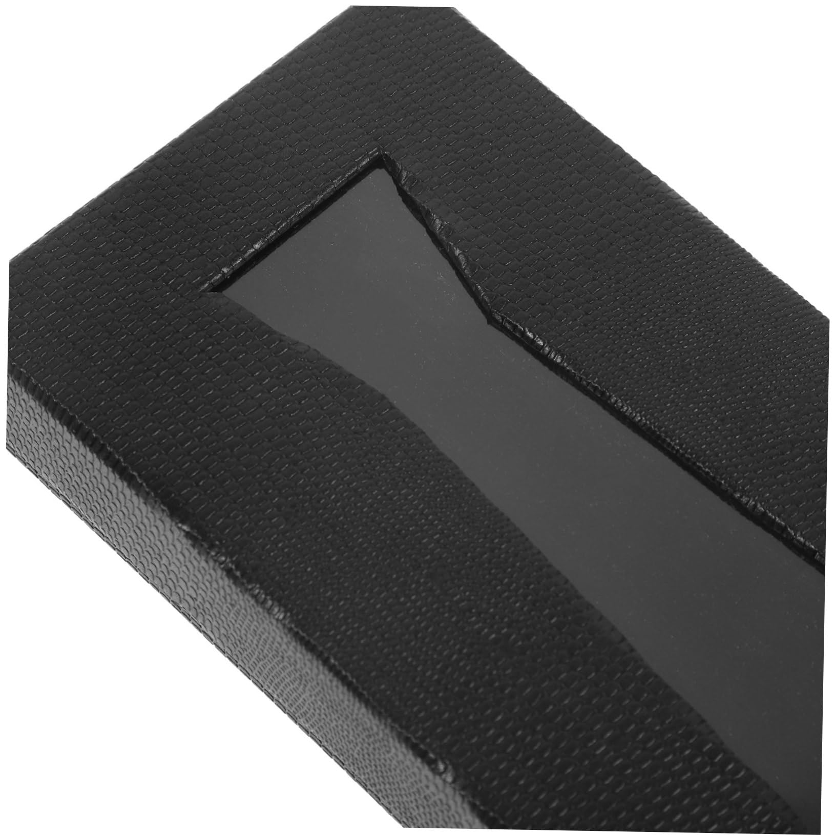 COSMEVIVI Tie Box Travel Case for Men Stylish Pattern Necktie Organizer Packaging Container for Weddings Graduations and Business Events